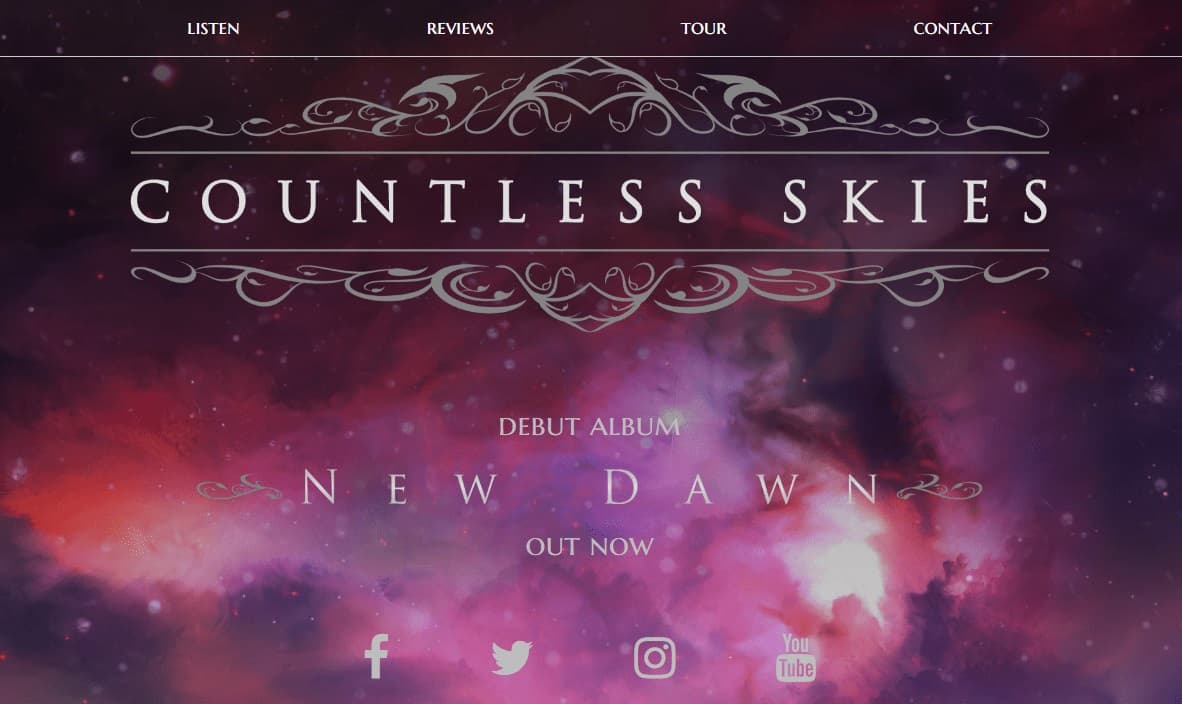 Countless Skies - Official Website