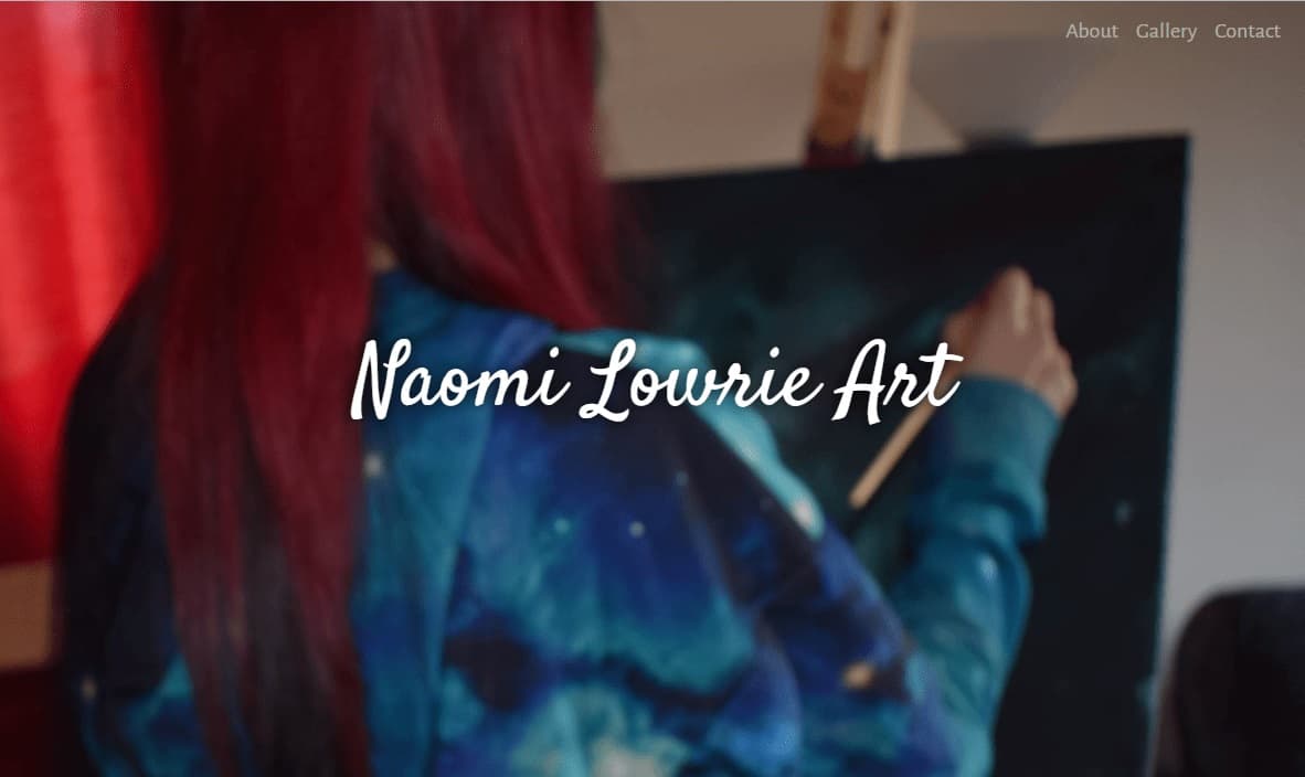 Naomi Lowri Art Website